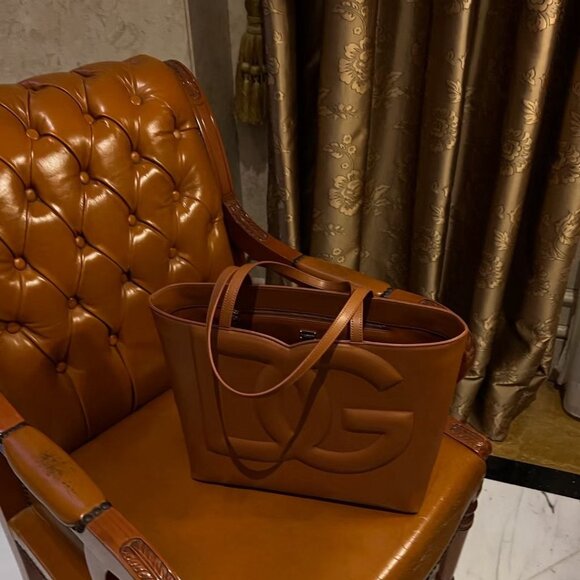 Dolce&Gabbana Brown Tote Bag Shoulder Bag - Picture 6 of 7